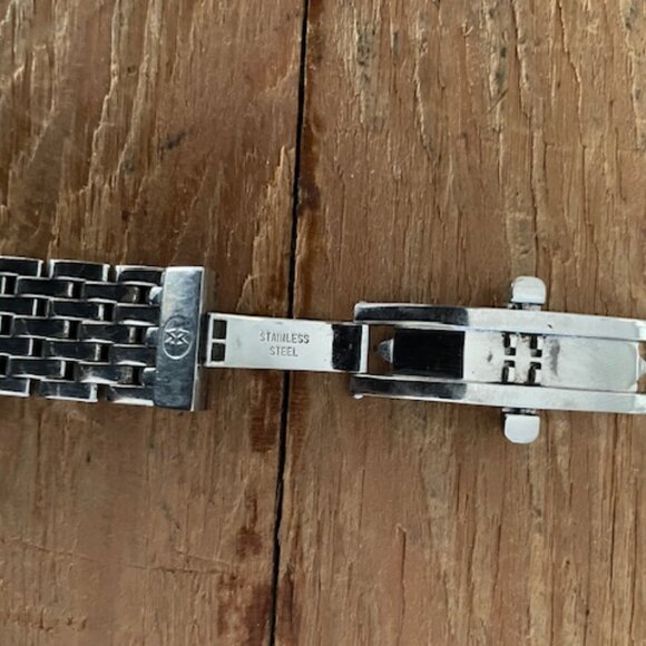 Michele Deco 16MM Silver Stainless Steel Watch Band - Picture 4 of 5